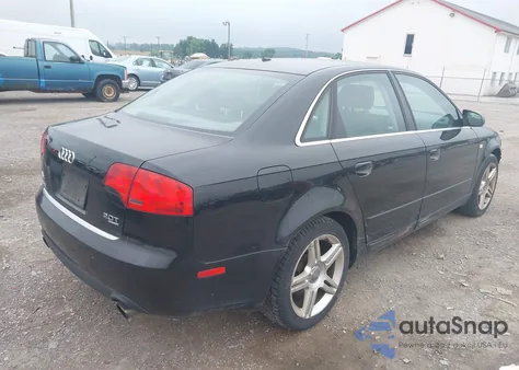 2007 Audi A4 2.0T из США, поврежденный, VIN WAUDF78E27A062686